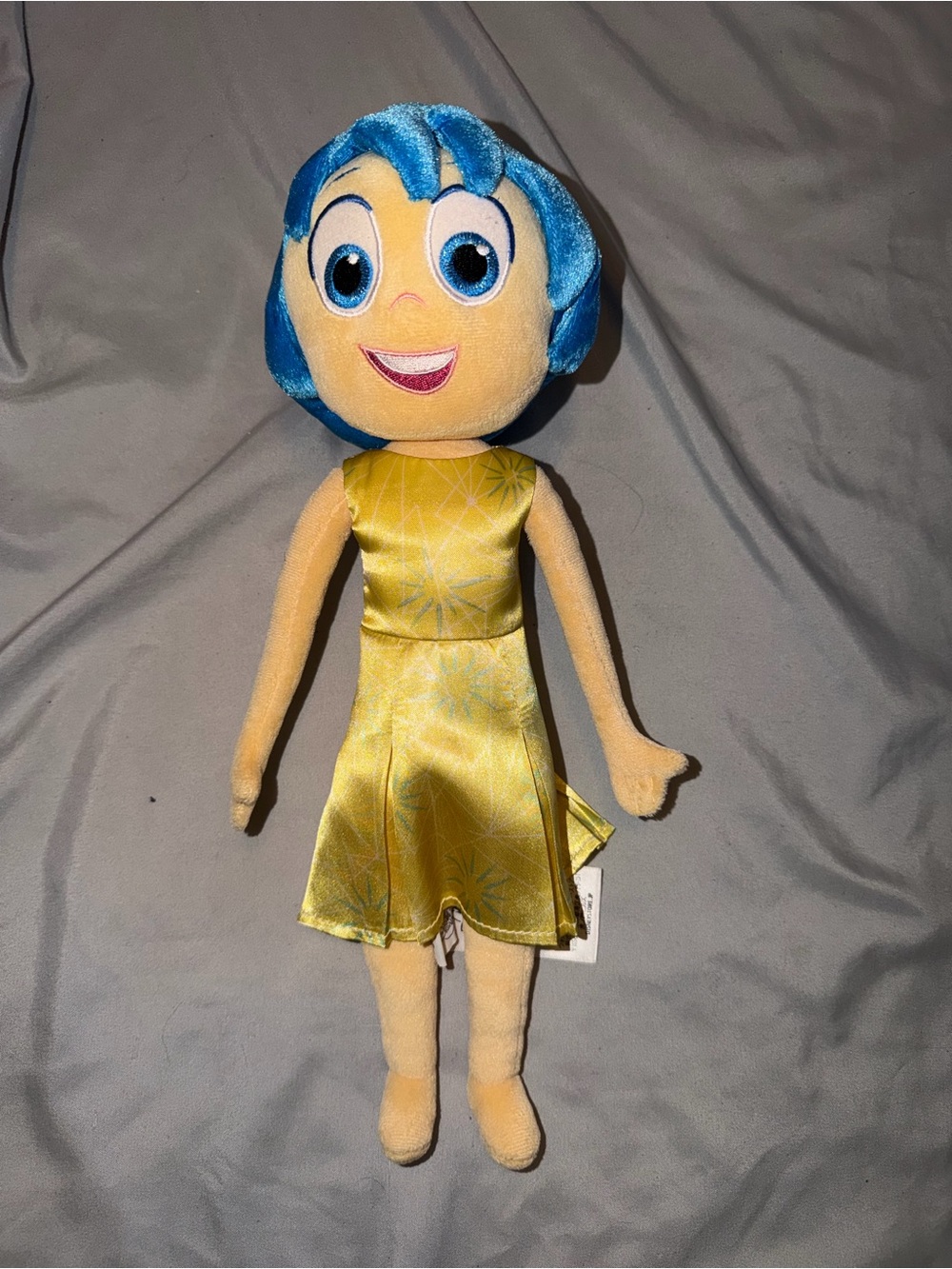 Disney Pixar Inside Out Joy 14” Plush Doll Like New